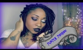 Purple Poison Makeup Look | #SamoreLoveTV