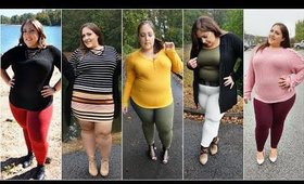 WALMART LOOKBOOK | 6 OUTFITS UNDER $30 | PLUS SIZE FASHION