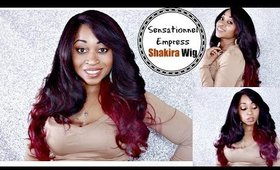 Sensationnel Empress Natural Curved Part Lace Front Wig - SHAKIRA