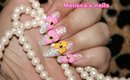 Melissa's Nails Tutorial de Flores 3d 3d flower nail tutorial.