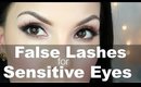 False Lashes for Sensitive Eyes