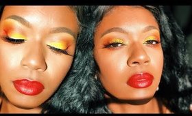 Tequila SunRise Inspired Makeup Tutorial