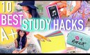 10 BEST Study Hacks | Paris & Roxy