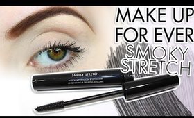 Review & Swatches: MAKE UP FOR EVER Smoky Stretch Mascara | Demo + Comparison