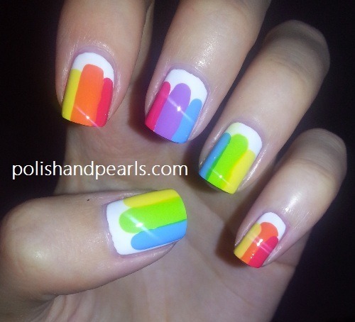 Rainbow Nails | MissJenFabulous F.'s (missjenfabulous) Photo | Beautylish