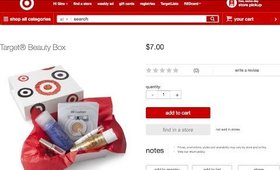 Target Beauty Box Opening October 2014