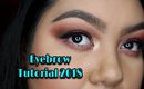 Eyebrow Tutorial 2018 | Velvet702