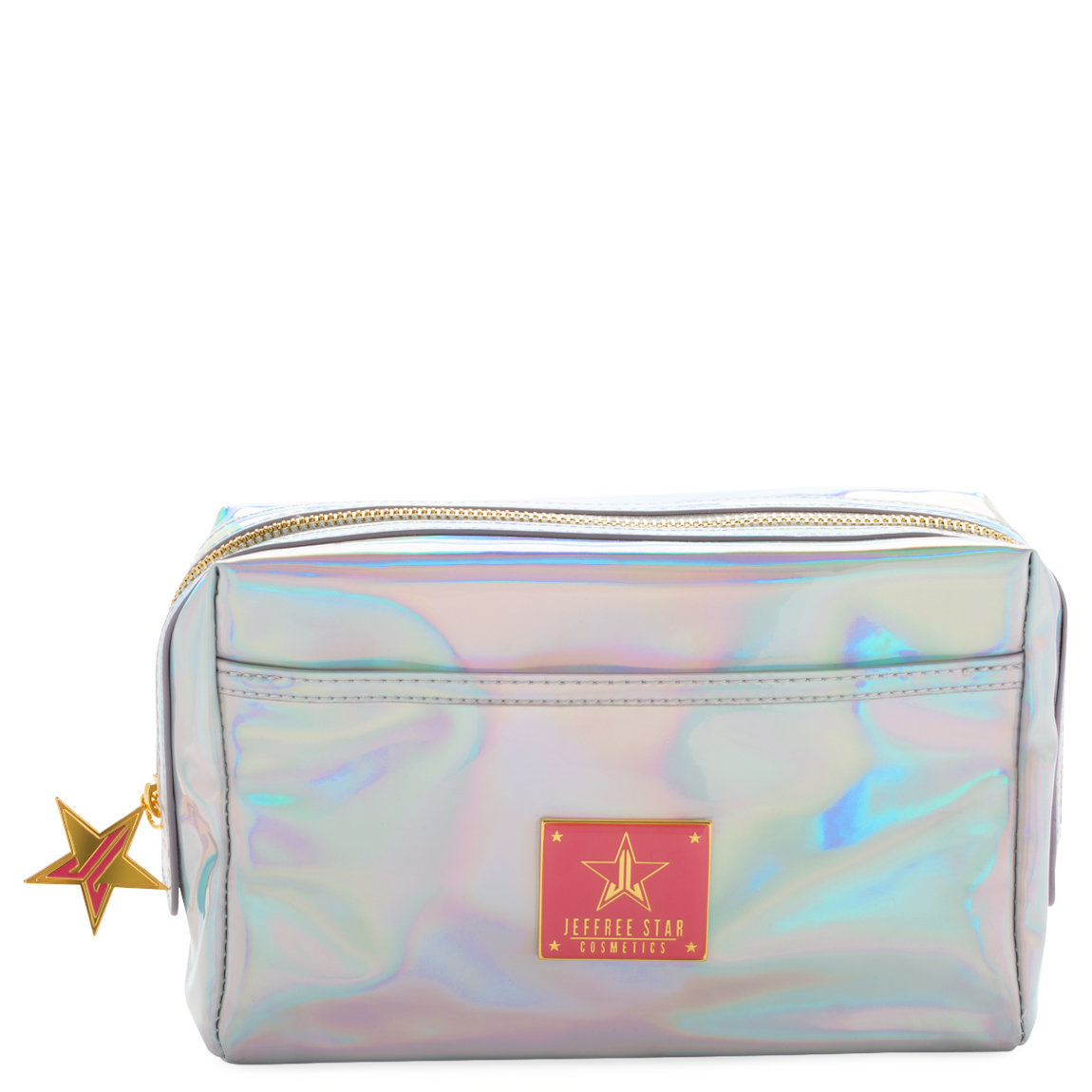 Jeffree Star Cosmetics Makeup Bag Holographic Silver Beautylish