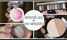 Drugstore HAUL + First Impressions! | Bailey B.