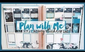 Plan With Me | Erin Condren Vertical | Saucy Stickers Co - Grace Ann Go