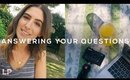 Q&A: ANSWERING YOUR QUESTIONS FROM YOUTUBE! | Lily Pebbles