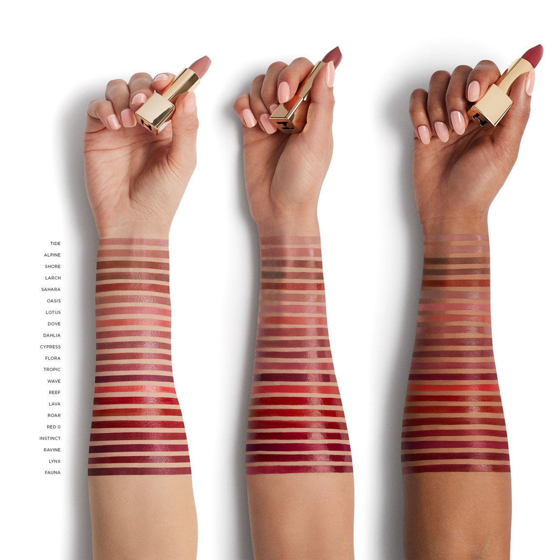 Hourglass Unlocked Satin Crème Lipstick Lava 322 | Beautylish