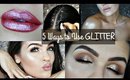5 Ways to GLITTER Your Prom Makeup! | PROM MAKEUP TUTORIAL X WHERETOGET
