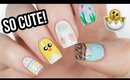 5 Cute Nail Art Designs For EASTER! 🐣