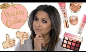 FULL REVIEW TOO FACED PEACHES AND CREAM COLLECTION | HIT OR MISS??