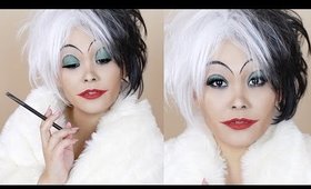 CRUELLA DE VIL MAKEUP TUTORIAL | JaaackJack