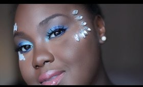 Inspired by a Season 'Winter'- October Makeup Challenge |Chanel Boateng