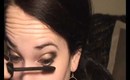 Christmas, Holiday, New Year's Eve makeup #2 Gold