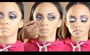 Tutorial|Highlight, Contour, Lashes on the bottom on a client|survivingbeauty2
