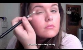 Makeup without vs. with brushes