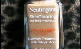 Neutrogena Skin Clearing Oil Free Makeup Microclear, Natura