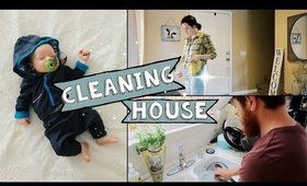 Fall Cleaning Motivation! | Clean With Us and Baby VLOG (2018)
