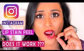 Testing Instagram Trend: Lip Stain Peel | Does It Work??