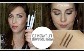 ELF Instant Lift Brow Pencil Review! | Bailey B.