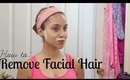 How I Remove My Facial Hair {Painless, Quick, and Easy}