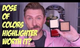 DOSE OF COLORS SUPREME GLOW HIGHLIGHTER REVIEW/SWATCHES