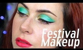 Colour Pop Festival Makeup & Coastal Scents Hot Pots Review.