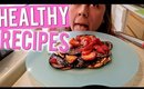 WHAT I EAT FOR WEIGHT LOSS! Protein Pancakes + Healthy Tacos