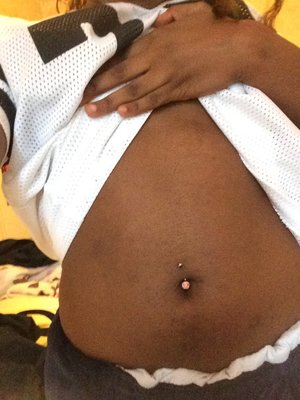 Is my belly bar off centre?? | Beautylish