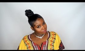 ♡ SUPER Easy TopKnot & BabyHair