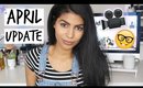 April Update | Changes to my Channel + New Website?