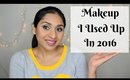 Makeup Products I Used Up in 2016- Finale | deepikamakeup