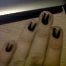 Lady gaga Fame Inspired nails