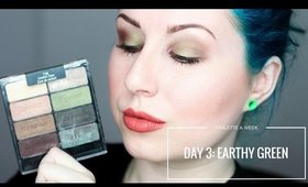 WET N WILD COMFORT ZONE - DAY 3: EARTHY GREEN | 1 PALETTE FOR A WEEK