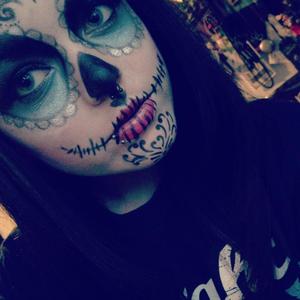 My first sugar skull was impressed alot of work to be perfect but with practice im sure it would have been :)