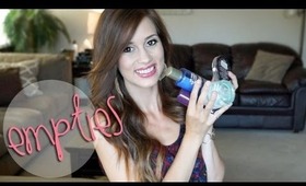 Beauty Products I have Used Up!! - EMPTIES!