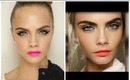 Cara Delevingne Makeup Tutorial | 2 in 1
