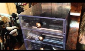 Makeup Collection & Storage: Vanity Tour 2013 | Paulihna101