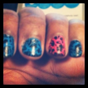 This one looks tons better..the nail polish was amazing...I did the same thing on my toes!!:)