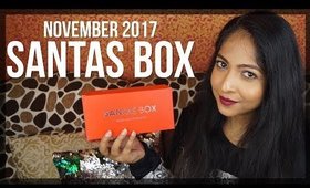 *NEW* SANTAS BOX NOVEMBER 2017 | Unboxing & Review | Stacey Castanha