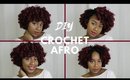 SUPER EASY Crochet Curly Afro with Bangs | Tommie Marie