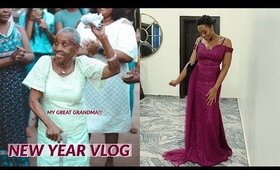 I SAW MY GREAT GRANDMA!! !TRAVELING TO THE VILLAGE + GRANDMA'S BIRTHDAY| DIMMA LIVING #22 (VLOG)