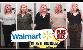 INSIDE THE (PLUS SIZE) FITTING ROOM WALMART TRY ON 🌻
