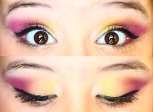 Harry Potter Griffindor inspired eyes!
For the premiere for HP7.2
