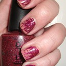 Needle Marbled Nails