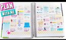 Plan as I go: SUMMER BLOSSOM Plan With Me | Erin Condren Life Planner Vertical Weekly Spread #65